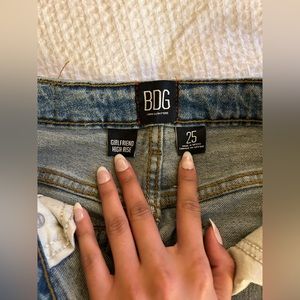 BDG Urban Outfitters high rise girlfriend jeans size 25